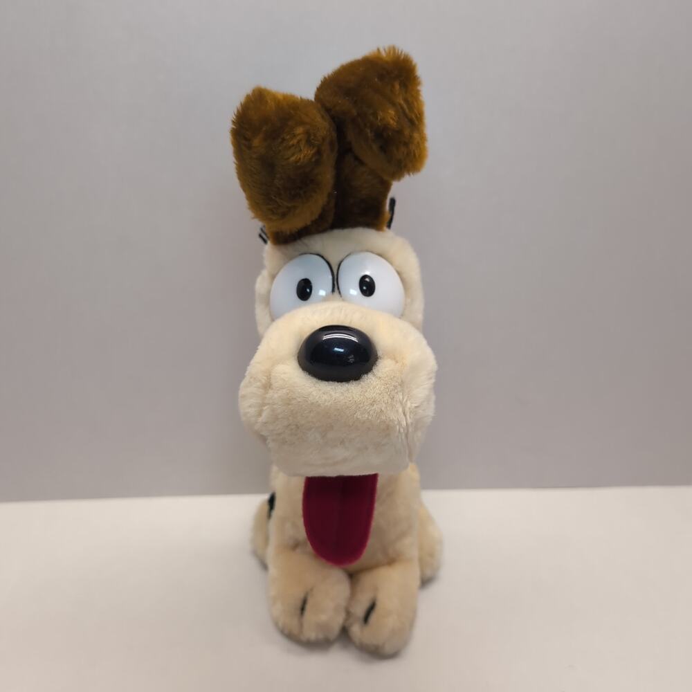 Vintage 1983 Odie Dog Plush Garfield & Friends Stuffed Animal Toy‎ 80s Fun Farm